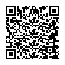 QR Code pour le numéro de téléphone +2694648707