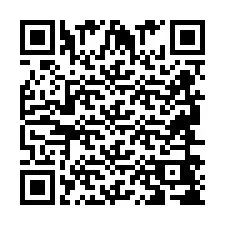 QR-код для номера телефона +2694648709