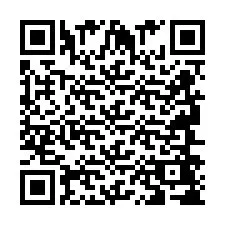 QR-code voor telefoonnummer +2694648764