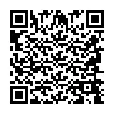 Código QR para número de teléfono +2694648848