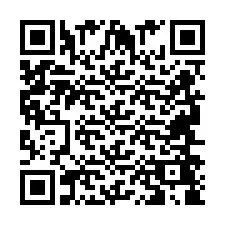 Codice QR per il numero di telefono +2694648867