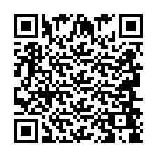 QR-koodi puhelinnumerolle +2694648874