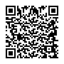 Codice QR per il numero di telefono +2694649118