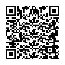 Codice QR per il numero di telefono +2694649186