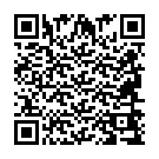 QR-код для номера телефона +2694649707