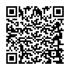 Código QR para número de teléfono +2694649740