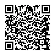 QR-код для номера телефона +2694649749