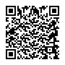 Código QR para número de teléfono +2694649801