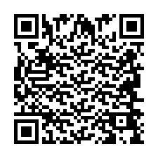 Codice QR per il numero di telefono +2694649826