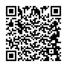 QR код за телефонен номер +2694649873