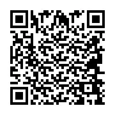 Código QR para número de teléfono +2694649963