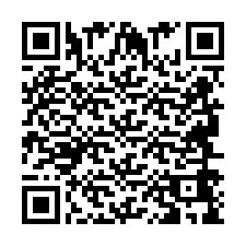 Codice QR per il numero di telefono +2694649986