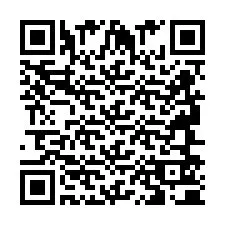 Codice QR per il numero di telefono +2694650020