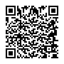 QR kód a telefonszámhoz +2694650494