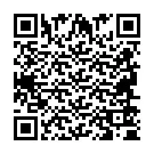 Código QR para número de telefone +2694650497