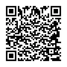 Kod QR dla numeru telefonu +2694651313