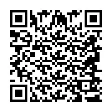 Codice QR per il numero di telefono +2694651329