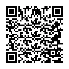 Codice QR per il numero di telefono +2694651343