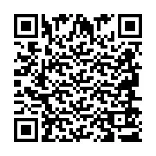 Código QR para número de telefone +2694651398