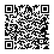 Código QR para número de telefone +2694651437