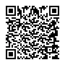 Codice QR per il numero di telefono +2694651684