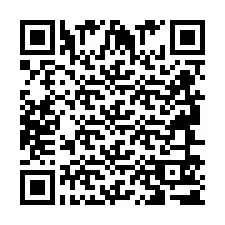 QR-code voor telefoonnummer +2694651700