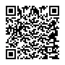 Codice QR per il numero di telefono +2694651703