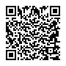 QR-koodi puhelinnumerolle +2694651705