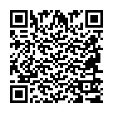 Kod QR dla numeru telefonu +2694651707