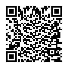 Codice QR per il numero di telefono +2694651708