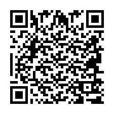 Kod QR dla numeru telefonu +2694651713