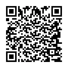 QR код за телефонен номер +2694651734