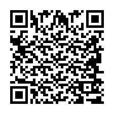 Codice QR per il numero di telefono +2694651736