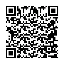 QR код за телефонен номер +2694651757