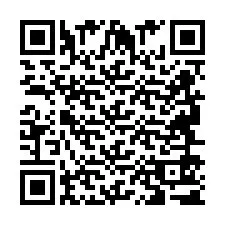 Kod QR dla numeru telefonu +2694651786