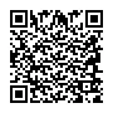 Codice QR per il numero di telefono +2694651820