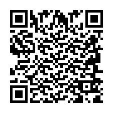 Código QR para número de teléfono +2694651824