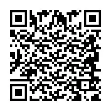 Codice QR per il numero di telefono +2694651826