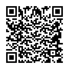 QR-koodi puhelinnumerolle +2694651827