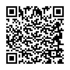 Código QR para número de telefone +2694651842