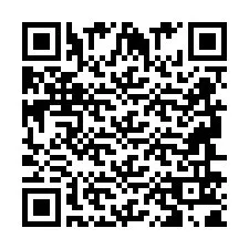 QR-код для номера телефона +2694651855