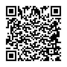 Codice QR per il numero di telefono +2694651857