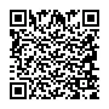 Código QR para número de telefone +2694651870