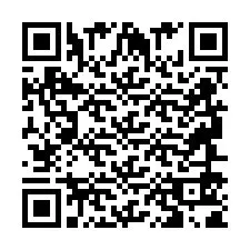 Codice QR per il numero di telefono +2694651881