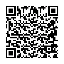 Código QR para número de teléfono +2694651882