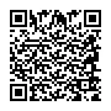 Código QR para número de teléfono +2694651890