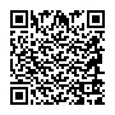 Codice QR per il numero di telefono +2694651981