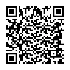 Código QR para número de teléfono +2694651998