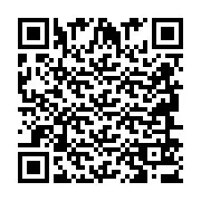 Codice QR per il numero di telefono +2694653644