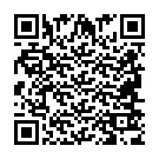 Codice QR per il numero di telefono +2694653837